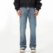 Men's Clothing Classic Distressed Washed Straight Leg Fitted Jeans Autumn Retro Nostalgic Pants_mkmklike.com