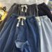 Men's Wide Leg Jeans Elastic Waist Floor Length Loose Straight Trousers Southeast Asian Fashion Men's Clothing_mkmklike.com