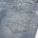 Distressed Ripped Denim Jeans For Men & Women - Vintage Washed High Street Style With Splatter Paint Design - Straight Cut Unisex Casual Pants_mkmklike.com