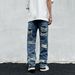 Men's Clothing Men's Jeans High Quality Hong Kong Style Design Niche Workwear Trousers Trendy Jeans_mkmklike.com