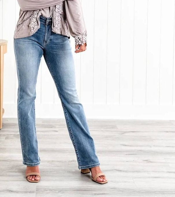 Women's Clothing Large Size High Elastic Slim Jeans Female_mkmklike.com