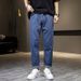 Men's Slim Fit Skinny Jeans Stretch Summer Thin Pants Ozon Hot Selling Denim Clothing For Men_mkmklike.com