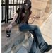 Wholesale And Dropshipping Fashionable Ouni Beautiful Slim-fit Ultra-low-waist American-style Flared Jeans For Women_mkmklike.com