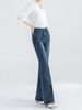 High Waist Retro Jeans For Women 2025 New Style Tall Slimming Leg-Lengthening Flared Pants Slightly Stretchy Comfortable_mkmklike.com