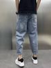 Autumn And Winter Velvet Thickened Jeans Men's 2025 New Trendy Brand Casual Harlan Pants Casual Versatile Straight-leg Pants_mkmklike.com