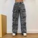 Women's Clothing Fashion Street Style Pocket Diamond Casual Jeans_mkmklike.com