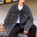 Denim For Men, Spring 2025 New American High Street Washed And Worn Workwear Jacket_mkmklike.com