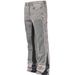 Men's Denim Work Pants - Stretch Patchwork Layered Flare Jeans For Casual & Streetwear Fashion Fashionable And Trendy_mkmklike.com
