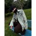 Loom High Vibes Style Trendy Brand European And American Street Tie-Dye Workwear Retro Cross Denim Jacket For Men_mkmklike.com