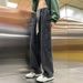 American Retro Multi-pocket Tooling Jeans Men's Spring And Autumn Trendy Brand Ins High Street Loose Straight Wide-leg Trousers_mkmklike.com