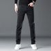 Pure Hong Kong Straight Jeans Men Thick 2025 Autumn Winter New Slim Fit Versatile Stretch Casual Long Pants Men's Trendy_mkmklike.com