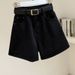 High-Waisted Korean Style Denim Shorts For Women Summer Loose Casual Slimming Petite Hot Pants_mkmklike.com