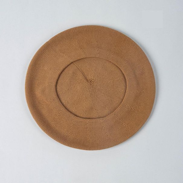 Hot Sale Hat Women Summer Spring Cotton Breathable Knitted Fashion Beret Femme Painter Cap Simple Gorro Boina Casual Ladies_mkmklike.com