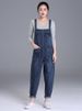 K Cowboy Overalls, Plus Size, Slightly Chubby, Loose Casual Pants, Women's Clothing, High-end Feel_mkmklike.com