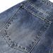 Distressed Washed White Denim Wide-Leg Men's Hip-Hop Trend Heavy-Duty Rivet Decorative Design Straight-Leg Pants_mkmklike.com