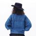 Autumn New Women's Trendy Denim Jacket European And American Street Style Cotton Long Sleeve Turn down Collar_mkmklike.com