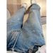 Women's Clothing Blue Star Hot Diamond Heavy Cigarette Jeans For Petite Women Early Spring New Style_mkmklike.com