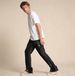 Patched Layered Flare Cargo Jeans For Men - Elastic High-Waisted Denim Pants Ins Trendy Streetwear_mkmklike.com