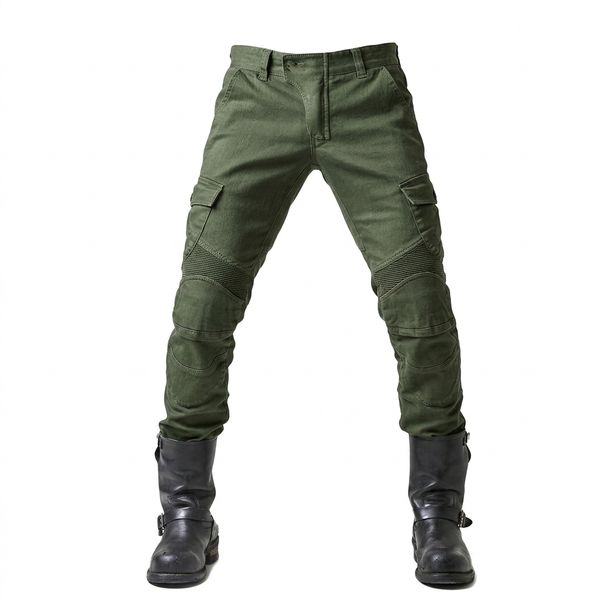 Men's Clothing Cycling Jeans Motorcycle Anti Fall Protection Breathable Wear Resistant Four Seasons Overalls_mkmklike.com