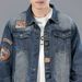 Loom Retro Label Denim For Men Korean Version Slim Fit Trendy Brand European And American Street Style Handsome Trend_mkmklike.com