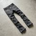 Men's Clothing Trendy Gradient-colored Zippered Slim-fit Jeans For Everyday Casual And Streetwear._mkmklike.com