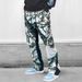 Men's Clothing Camouflage Overalls Retro High Street Loose Straight Pants_mkmklike.com