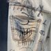 Men's Graffiti Print Wide Leg Jeans – Streetwear Style With Loose Fit & Trendy Design (Apricot, Sizes 28-36)_mkmklike.com