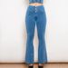 Women's Clothing Stretch Denim Flared Hip Lifting Pants Peach Tights Shaping Pants Large Size Women's Trousers_mkmklike.com