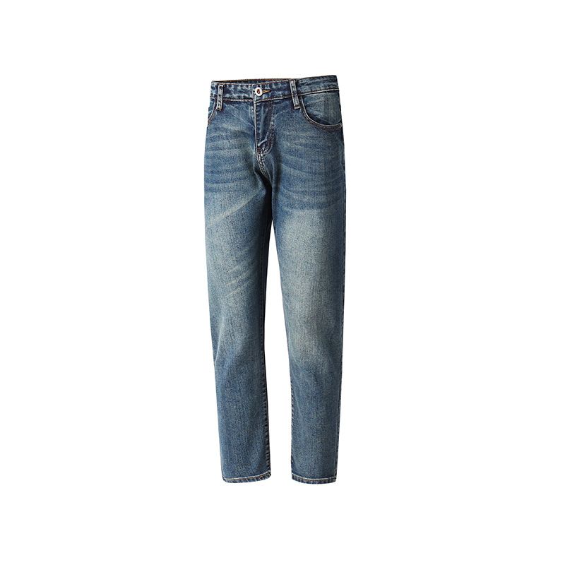 Men's Clothing Men's Casual Solid Color Slim Fit Jeans Unique Back Pocket Design Versatile For Formal & Casual_mkmklike.com
