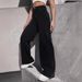 Women's Clothing Women's Stretch Comfort Jeans High Waist Loose Fit Casual Denim Pants For Office & Daily Wear (Black, Size 25-32)_mkmklike.com