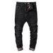 Jeans Men's Pants Casual Men's Jeans Slim-Fit Small Foot Jeans Men's Elastic Xintang Denim_mkmklike.com