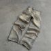 Men's Clothing New American Street Style Washed Wide Leg Jeans Youthful Retro Chic Vintage Men's Clothing Denim_mkmklike.com