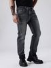 Men's Stretch Jeans - Slim Fit, Comfortable & Stylish For Cycling & Streetwear (S-2XL, Black-Grey)_mkmklike.com