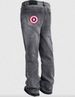 Men's Heavyweight Washed Denim Jeans - Summer Letter Logo Print Streetwear Jeans AAA_mkmklike.com