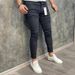 High-Quality European And American Men's Stretch Skinny Jeans Export Independent Station Classic Three Colors_mkmklike.com