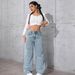 Women's Clothing Sweet And Spicy Style High Waist Large Straight Pants_mkmklike.com