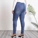 plus Size Women's High Waist Straight Leg Jeans Ripped Denim Hip Hop Style mid Rise Trousers European American Fashion_mkmklike.com