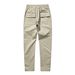 Unisex High-Street Side-Slit Paisley Cargo Pants - 100% Cotton Casual Utility Pants With Adjustable Drawstring (M-XXL)_mkmklike.com