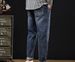 Large Size Men's Clothing Autumn And Winter New Small Straight-footed Jeans Men's High-quality Big Cow Style Loose Washed Denim Trousers Men's_mkmklike.com