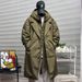Lunar Apex Men's Autumn Winter Two-Piece Mid-Length Hooded Jacket Coat Trendy Mature Style Cool Parka_mkmklike.com