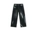 EF JEANS | 2025 Spring New American High Street Vibe Black And Gray Graffiti Drape Loose Straight Jeans_mkmklike.com