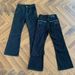 Men's Classic Raw Denim Jeans 13 Oz Narrow Hem Four-Line Embroidery Slim Bootcut for Everyday Wear_mkmklike.com