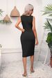 Women's Clothing Pit stripe drawstring wrap short vest skirt hip dress _mkmklike.com