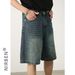 Men's Clothing New Denim Shorts Men's Summer Shorts Loose Versatile Casual Pants_mkmklike.com