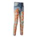 Men's Clothing Star Jeans Men's Stretch Pants Slim Light Blue Jeans Men's Wear 824_mkmklike.com