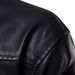 Men's clothing leather jacket Handsome leather jacket with cotton thickened motorcycle pilot autumn and winter coat_mkmklike.com