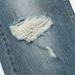 American Style Washed Distressed Jeans For Men Street Fashion Brand Vintage White Contrast Loose Straight Draped Long_mkmklike.com