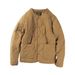 New Double-Sided Peach Skin Men's American Vintage Padded Quilted Hunting Jacket Coat_mkmklike.com
