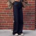 Trending Women's Jeans – Vintage Washed Blue | High Waist | Baggy Wide Leg | Distressed Details | Streetwear Staple_mkmklike.com