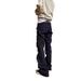 Nordmann American Retro Straight-Leg Slightly Flared Multi-Pocket Cargo For Men Loose Slimming Cleanfit Denim Casual Pants Trendy_mkmklike.com